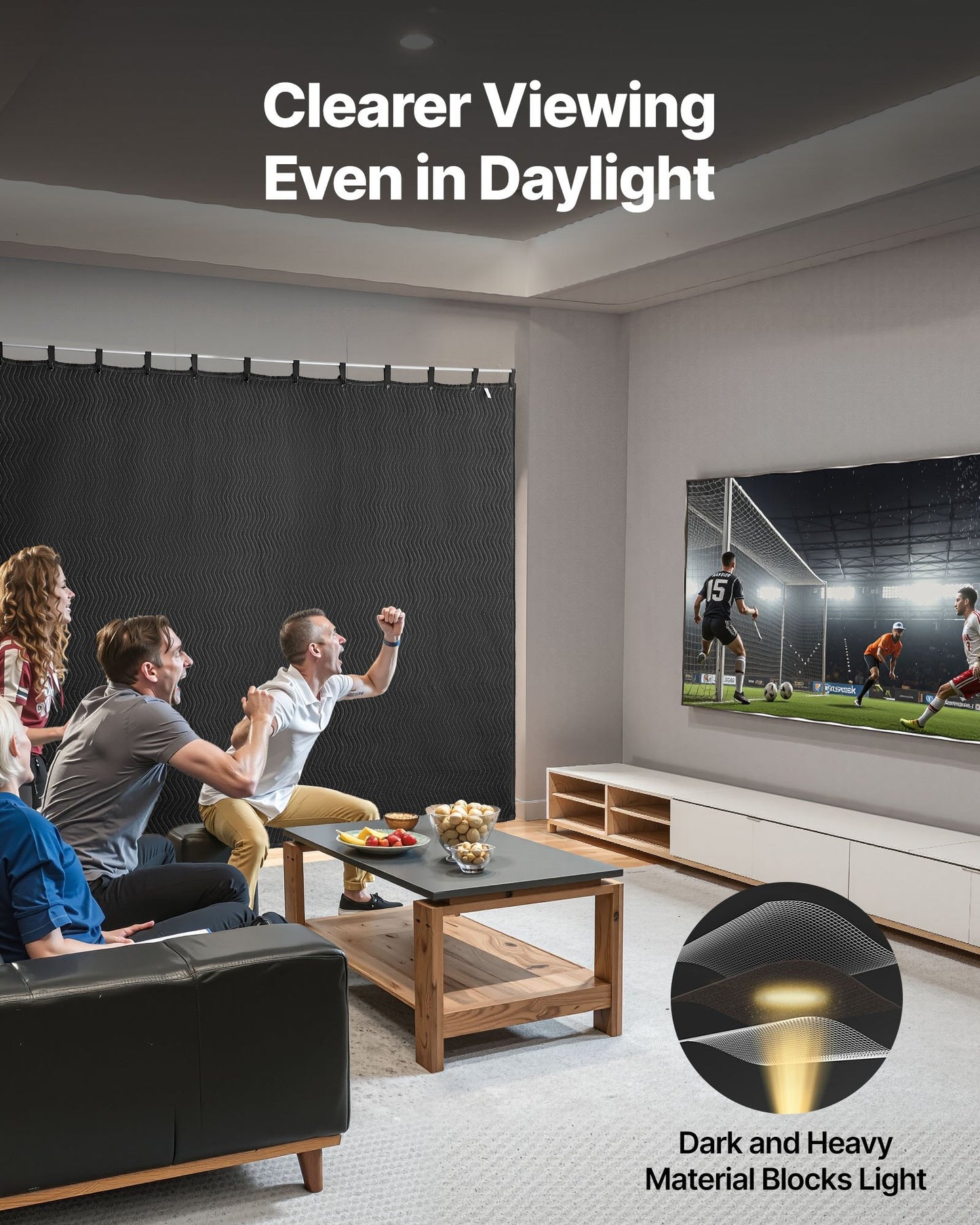 2 Pcs Sound Dampening Blankets, Soundproof Curtains with 96 x 80 in, Soundproof Blanket with Grommets, Studio Grommeted Blanket, for Window, Door, Light Blocker, Music Recording, Black