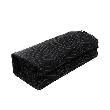 Sound Dampening Blanket, 96" x 80", Extra Large Studio Grommeted Soundproof Blanket with Grommets, Light Blocker for Door Acoustic Noise Blocking Blanket Studio Sound Absorption Sheet, Black