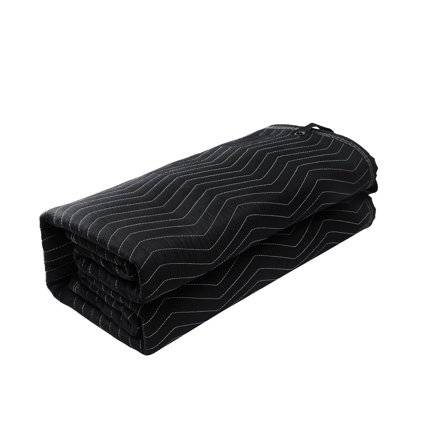 Schallschutzdecke, 244,8 x 203,2 cm, extragroße Studio-Schallschutzdecke mit Ösen, Lichtblocker für Türen, akustische Lärmschutzdecke, Studio-Schallabsorptionstuch, schwarz