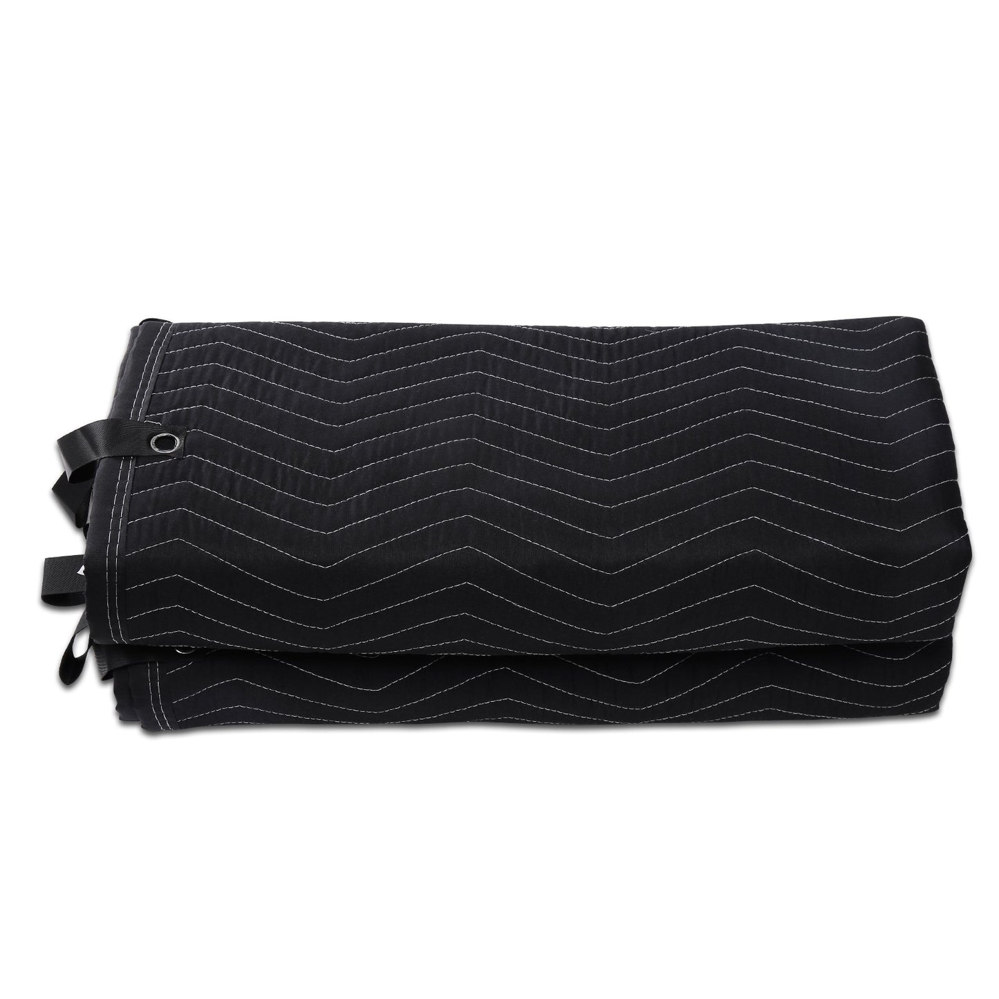 Schallschutzdecke, 244,8 x 203,2 cm, extragroße Studio-Schallschutzdecke mit Ösen, Lichtblocker für Türen, akustische Lärmschutzdecke, Studio-Schallabsorptionstuch, schwarz