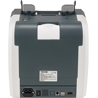 Geldzähler Maschine Banknotenzähler mit 2CIS SN UV IR MG DD Multi Währung