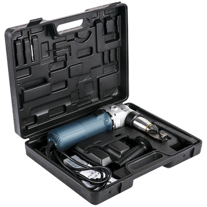 Elektrischer Metallknabberer, 625 W, Metallschneider, 1000 U/min, Hochgeschwindigkeitsrotor, Metallknabberer, 220 V, mit austauschbaren Klingen, Aufbewahrungstasche, Blechknabberer zum Schneiden von Edelstahl, Aluminium, Kunststoff