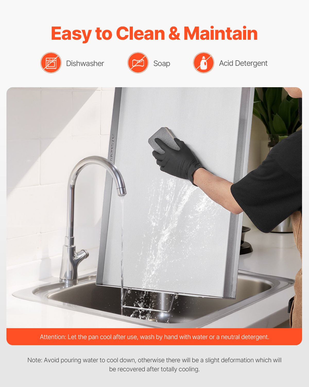 32x16 in Edelstahl Flache Grill Platte Universal BBQ Grill Pan Küche Utensilien