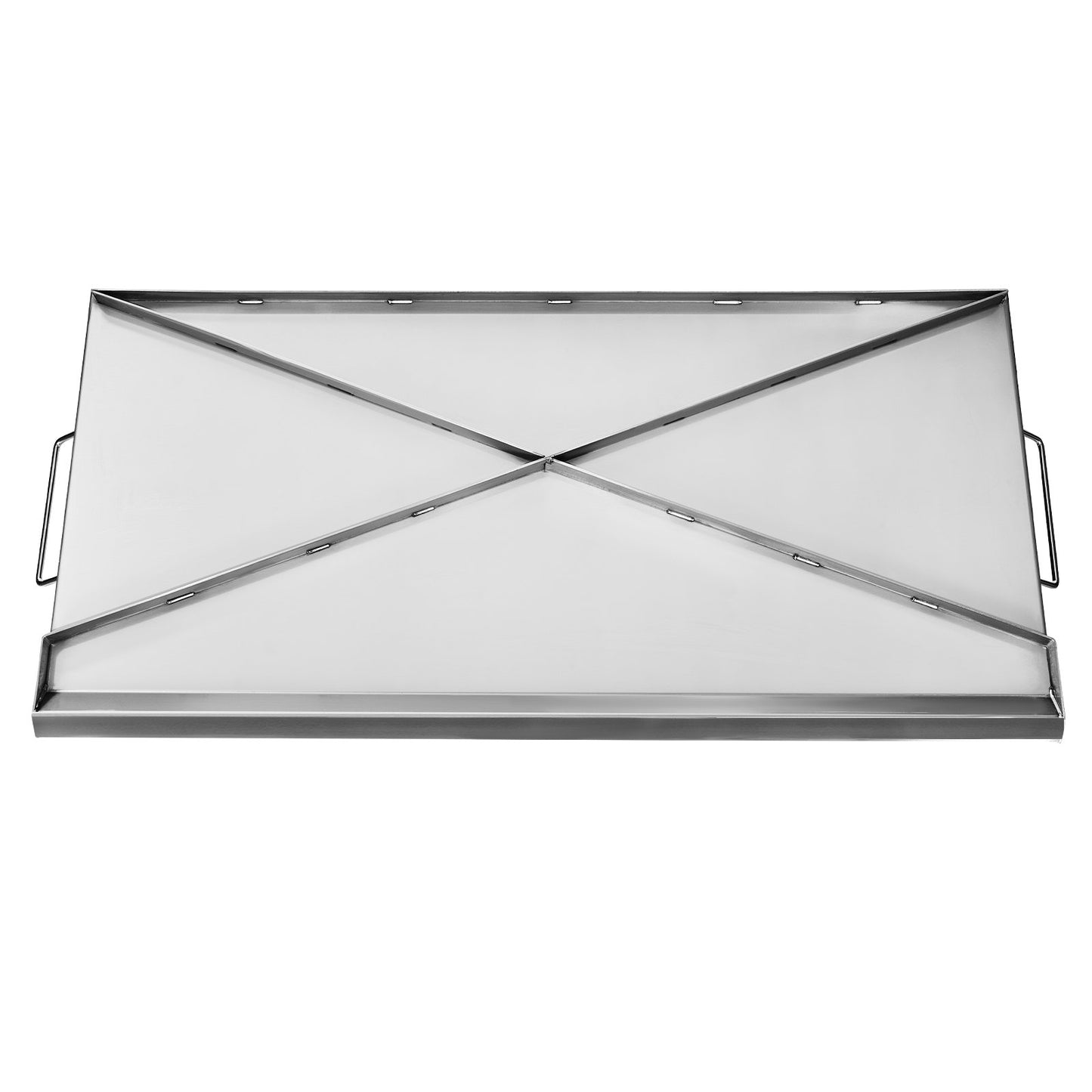 32x16 in Edelstahl Flache Grill Platte Universal BBQ Grill Pan Küche Utensilien
