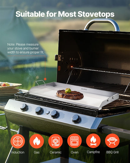 36x22 in Edelstahl Flache Barbecue Grill Universal BBQ Grill Pan Küche Utensilien