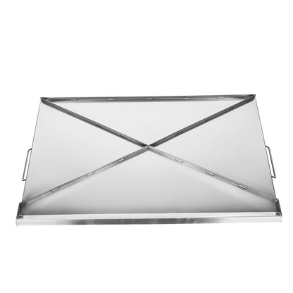 36x22 in Edelstahl Flache Barbecue Grill Universal BBQ Grill Pan Küche Utensilien