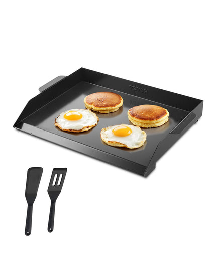 22x16 in Flat Top Griddle Carbon Steel Universal BBQ Grill Pan Kochgeschirr