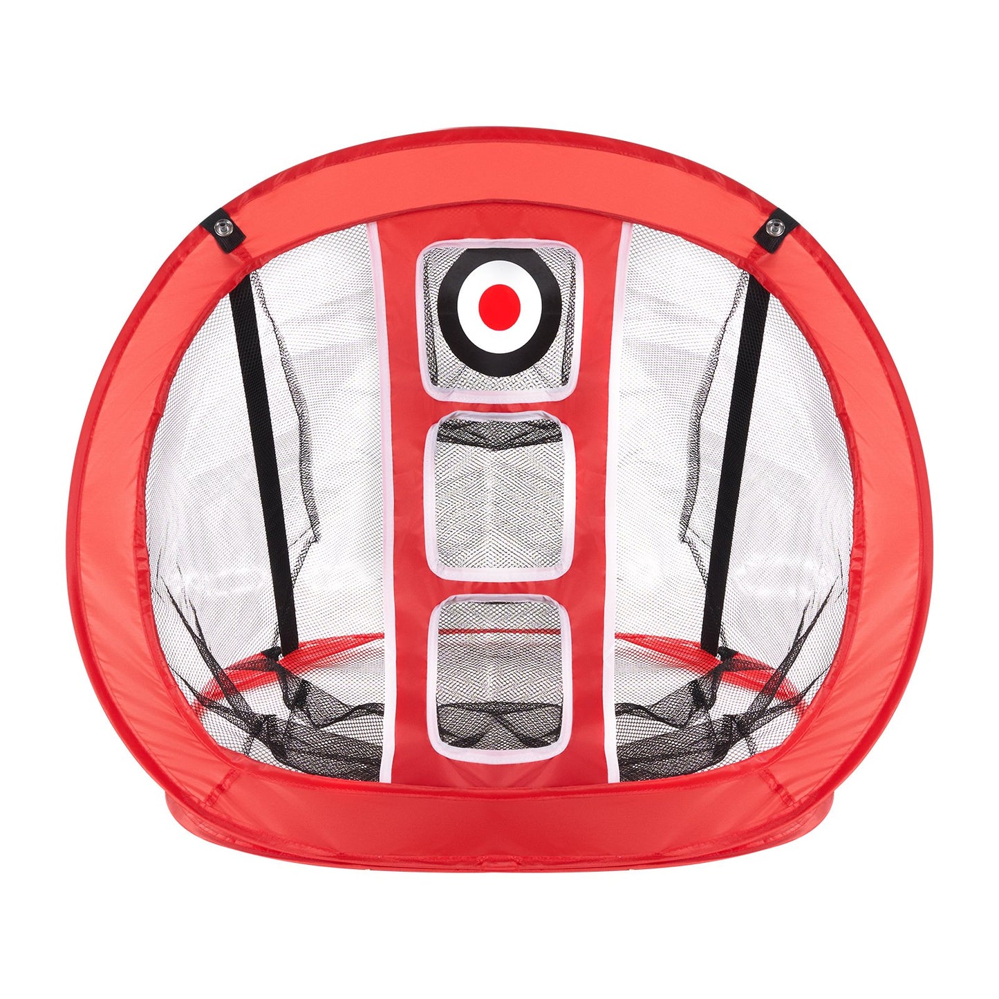 Golf Chipping Net, Pop Up Golf Practice Net, Portable Indoor Outdoor Home Golf Hitting Aid Net with Target and Carrying Bag, for Backyard Driving Training Swing, Gift for Men, Golf Lovers, Red