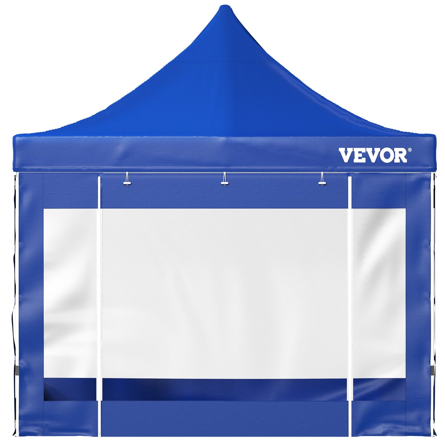 10 x 10 FT Pop Up Canopy Tent, Gazebo Tent with Patio with Removable Side Walls and Carry Bag on Wheels, UV Resistant Waterproof Instant Gazebo Shelter for Party, Garden, Backyard, Blue