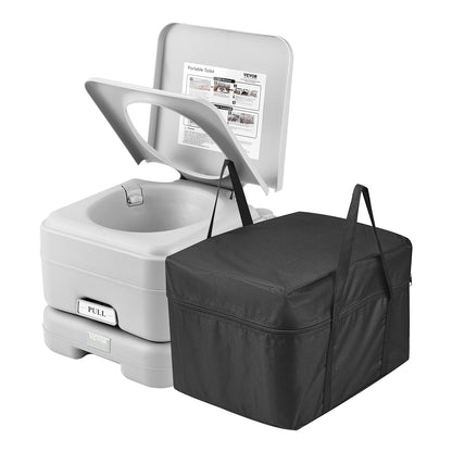 Tragbare Toilette Spülung Reise Camping 3,2 Gal Kommode Töpfchen Outdoor Indoor