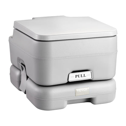 Tragbare Toilette Spülung Reise Camping 3,2 Gal Kommode Töpfchen Outdoor Indoor