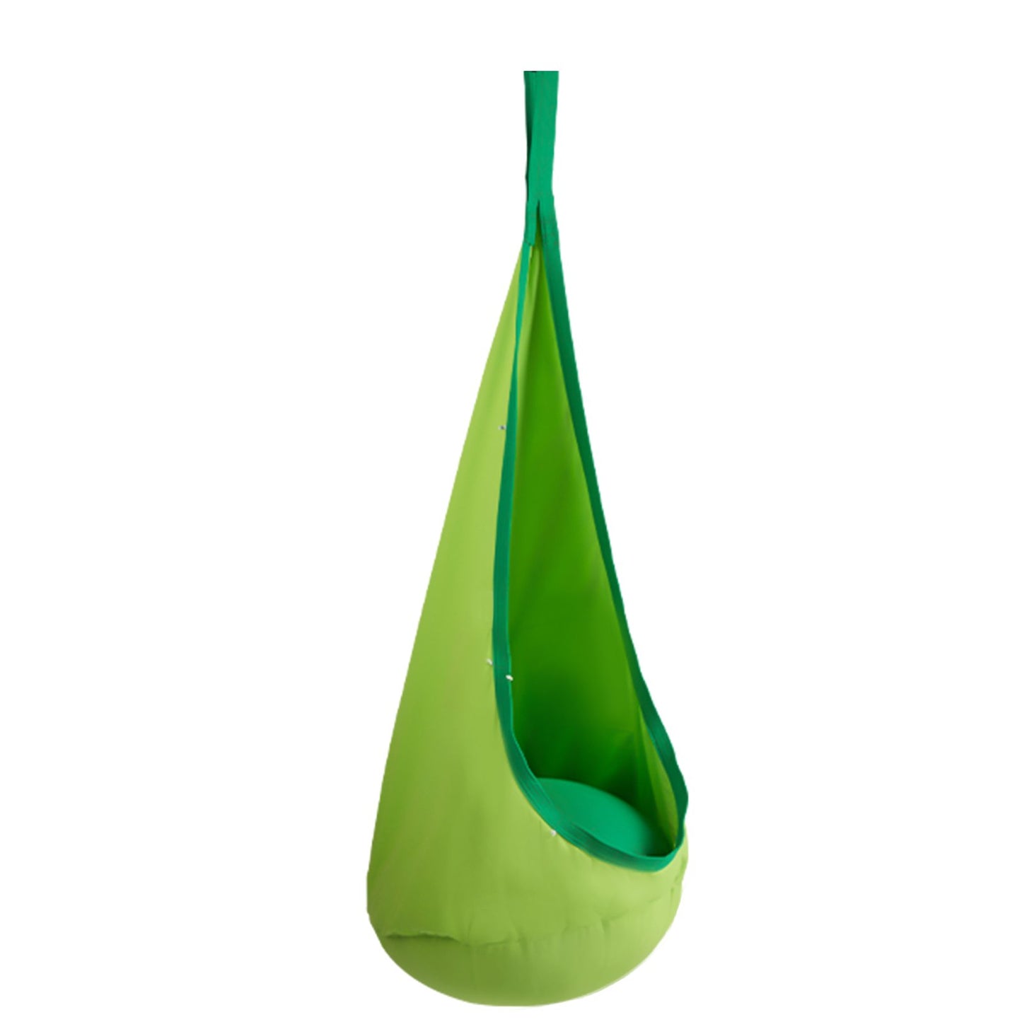 Kids Pod Swing Seat Hängmatta stol med LED-ljus Strängar 120 lbs