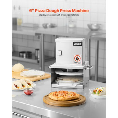 6 Inch Electric Pizza Dough Press Machine Commercial Pizza Dough Press