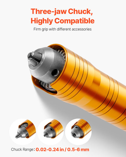 Flex Shaft Grinder 1200W 30000RPM with foot pedal and 31 accessories