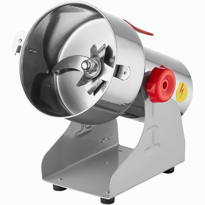 1000g Commercial Spice Grinder Electric Grain Grinder High Speed Grinder