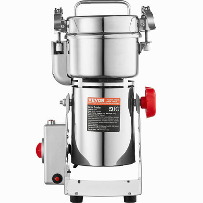 300g Commercial Spice Grinder Electric Grain Grinder High Speed Grinder