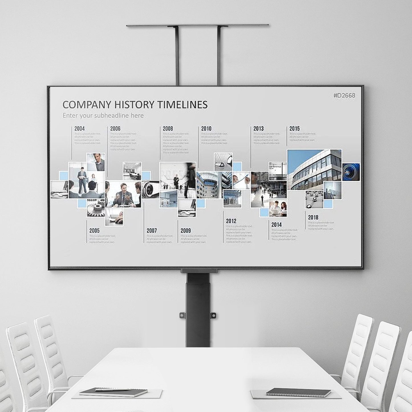 Motorized TV Lift Stand, 120 lbs max Load Adjustable TV Lift Stand Mount Bracket, Vertical Electric TV Bracket with Remote Control, Motorized TV Stand with Max VESA 24 x 16 in, for 32-70 in TVs