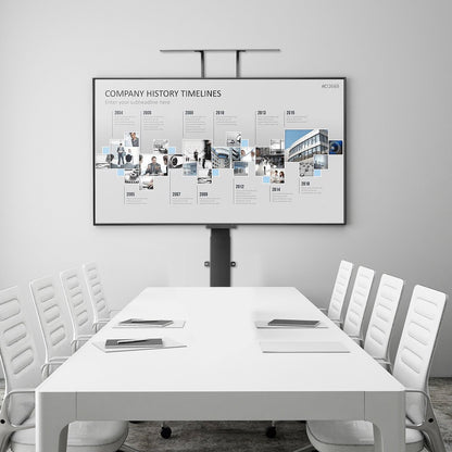 Motorized TV Lift Stand, 132 lbs max Load Adjustable TV Lift Stand Mount Bracket, Vertical Electric TV Bracket with Remote Control, for 32-55 in (Not in Cabinet) / 32 - 50 in (in Cabinet) TVs