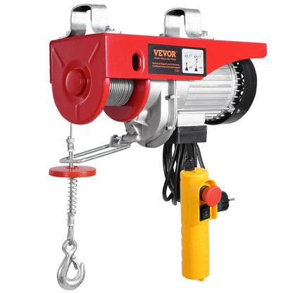 Elektrische Hebekranwinde 1760 lbs mit 14 ft Kabelfernbedienung 230V