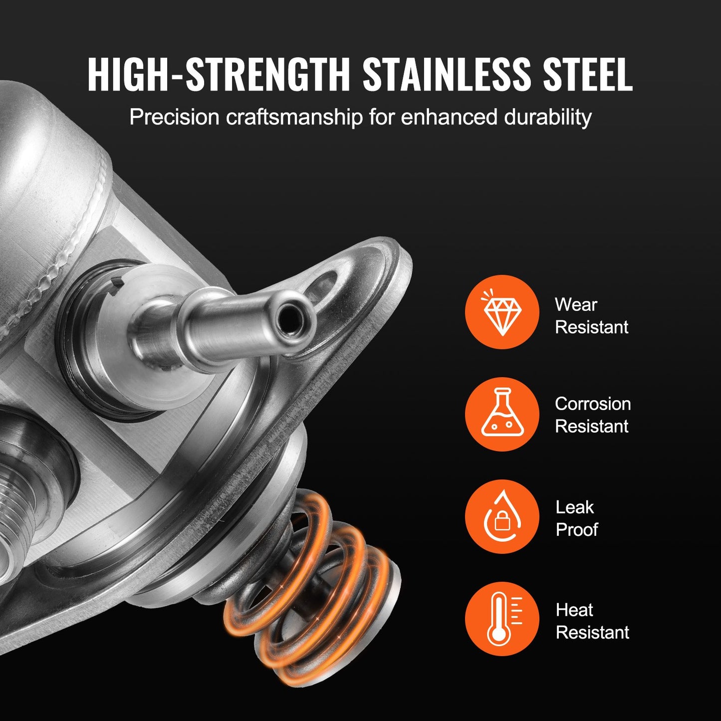 Högtrycksbränslepump 50-80 L/h Flödeshastighet 0,5 Mpa Tryck för Hyundai Accent/Sonata Tucson Veloster Kia Rio