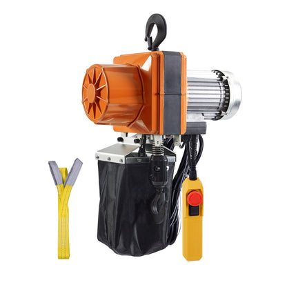 Electric Chain Hoist Single Phase Crane Hoist 2200 lbs Load 10 Feet Lift