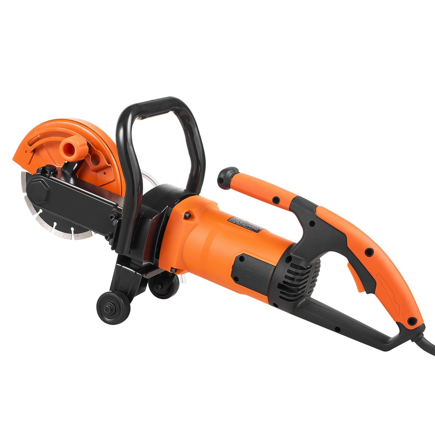 7'' elektrisk betongsåg våt/torrsågskärare med vattenpump och blad