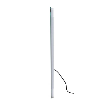 LED Bathroom Mirror, 32" x 48" LED Bathroom Vanity Mirror with Frontlit and Backlit, Anti-Fog Memory Mirror with Lights, Stepless 3 Colors Temperature Dimmable Bathroom Mirror, Wall Mounted