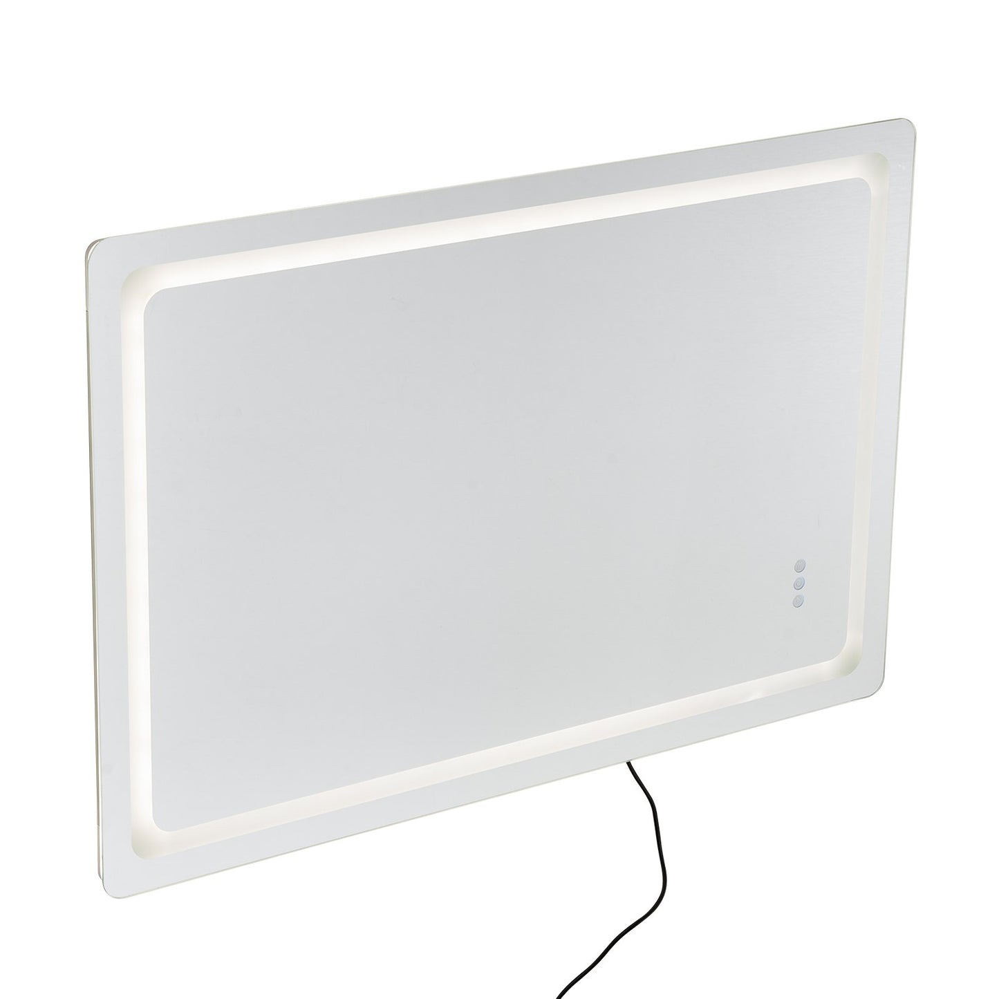 LED Bathroom Mirror, 32" x 48" LED Bathroom Vanity Mirror with Frontlit and Backlit, Anti-Fog Memory Mirror with Lights, Stepless 3 Colors Temperature Dimmable Bathroom Mirror, Wall Mounted