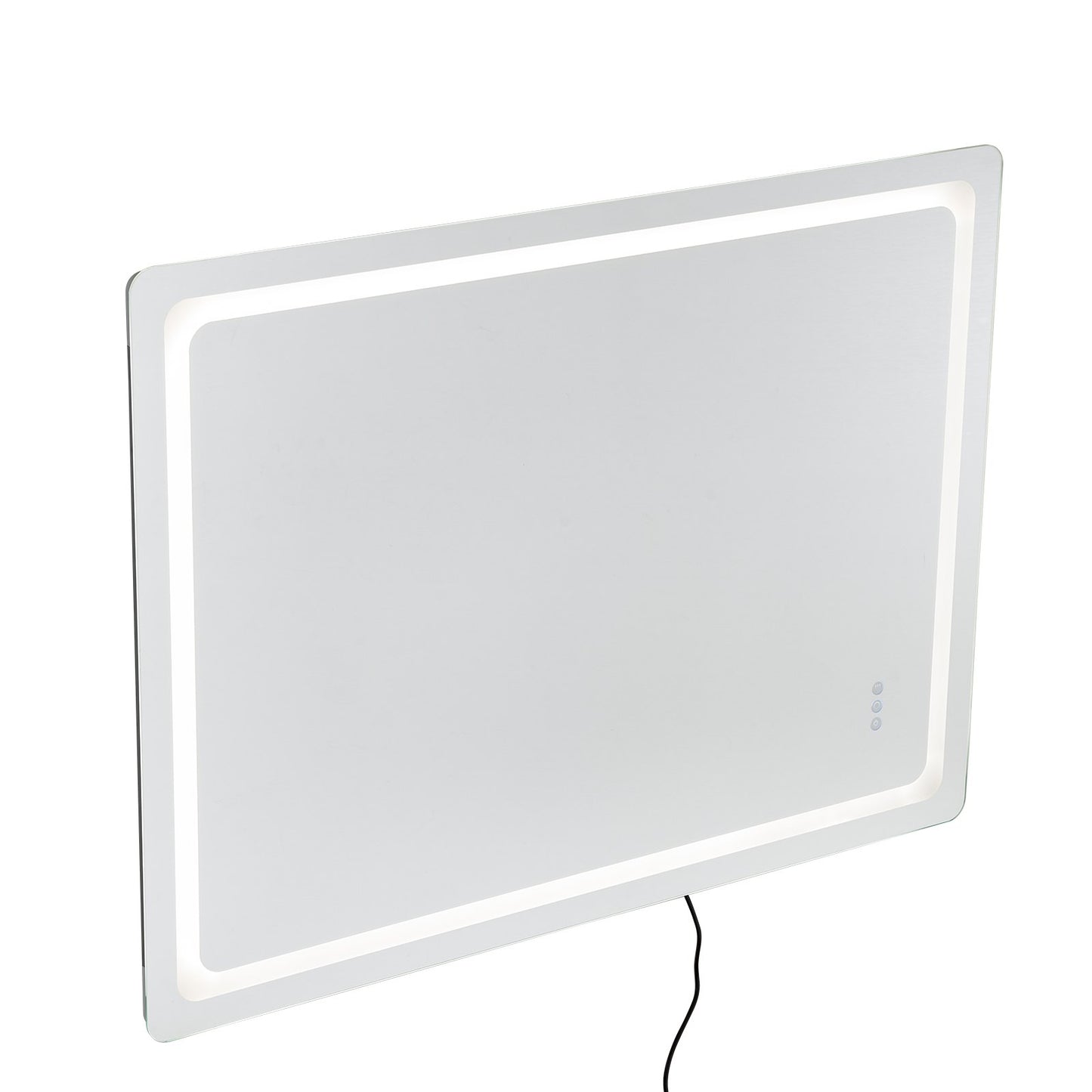 LED Bathroom Mirror, 36" x 48" LED Bathroom Vanity Mirror with Frontlit and Backlit, Anti-Fog Memory Mirror with Lights, Stepless 3 Colors Temperature Dimmable Bathroom Mirror, Wall Mounted