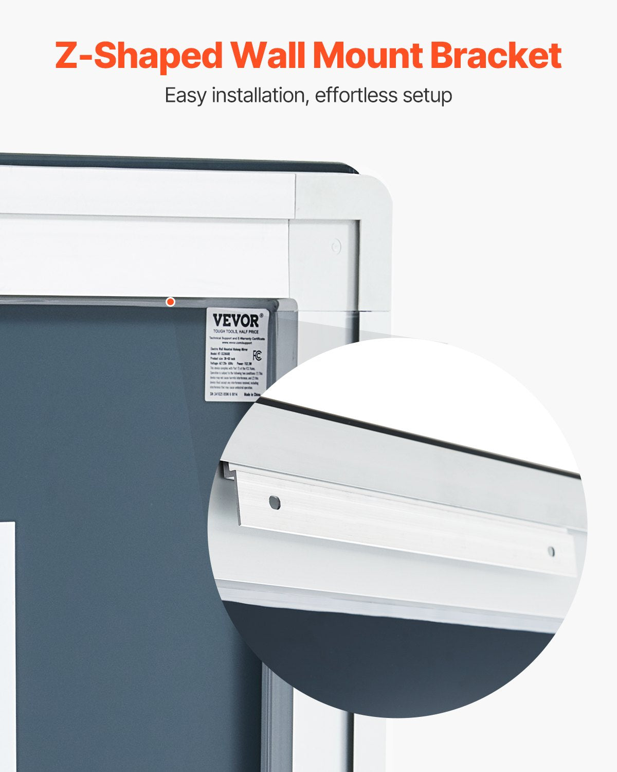 LED Bathroom Mirror, 36" x 60" LED Bathroom Vanity Mirror with Frontlit and Backlit, Anti-Fog Memory Mirror with Lights, Stepless 3 Colors Temperature Dimmable Bathroom Mirror, Wall Mounted