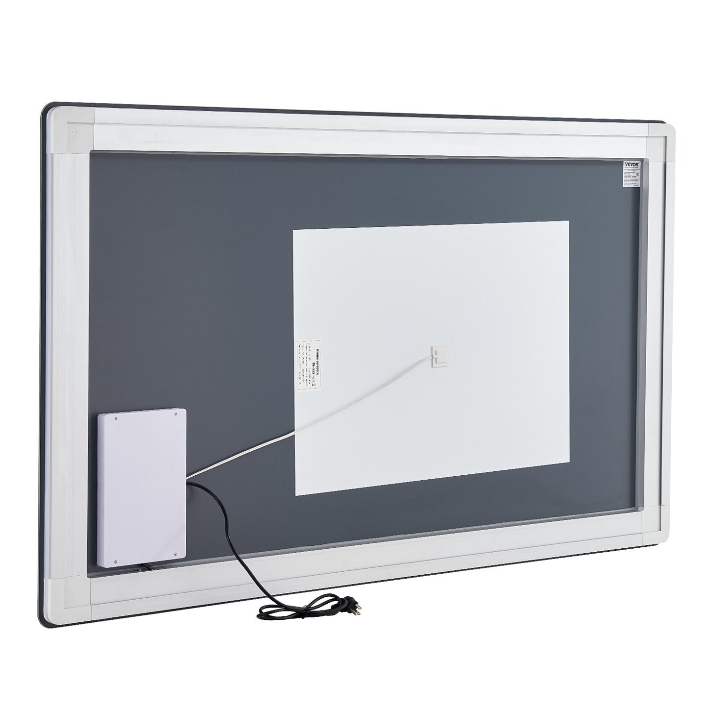 LED Bathroom Mirror, 36" x 60" LED Bathroom Vanity Mirror with Frontlit and Backlit, Anti-Fog Memory Mirror with Lights, Stepless 3 Colors Temperature Dimmable Bathroom Mirror, Wall Mounted