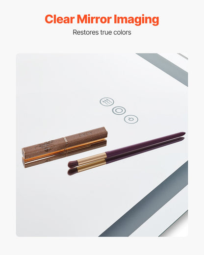 LED Bathroom Mirror 3 Colors Anti-fog Wall Mounted Vanity Mirror 36 x 72 in