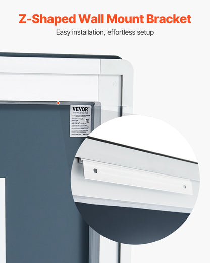 LED Bathroom Mirror 3 Colors Anti-fog Wall Mounted Vanity Mirror 36 x 72 in