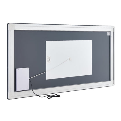 LED Bathroom Mirror 3 Colors Anti-fog Wall Mounted Vanity Mirror 36 x 72 in