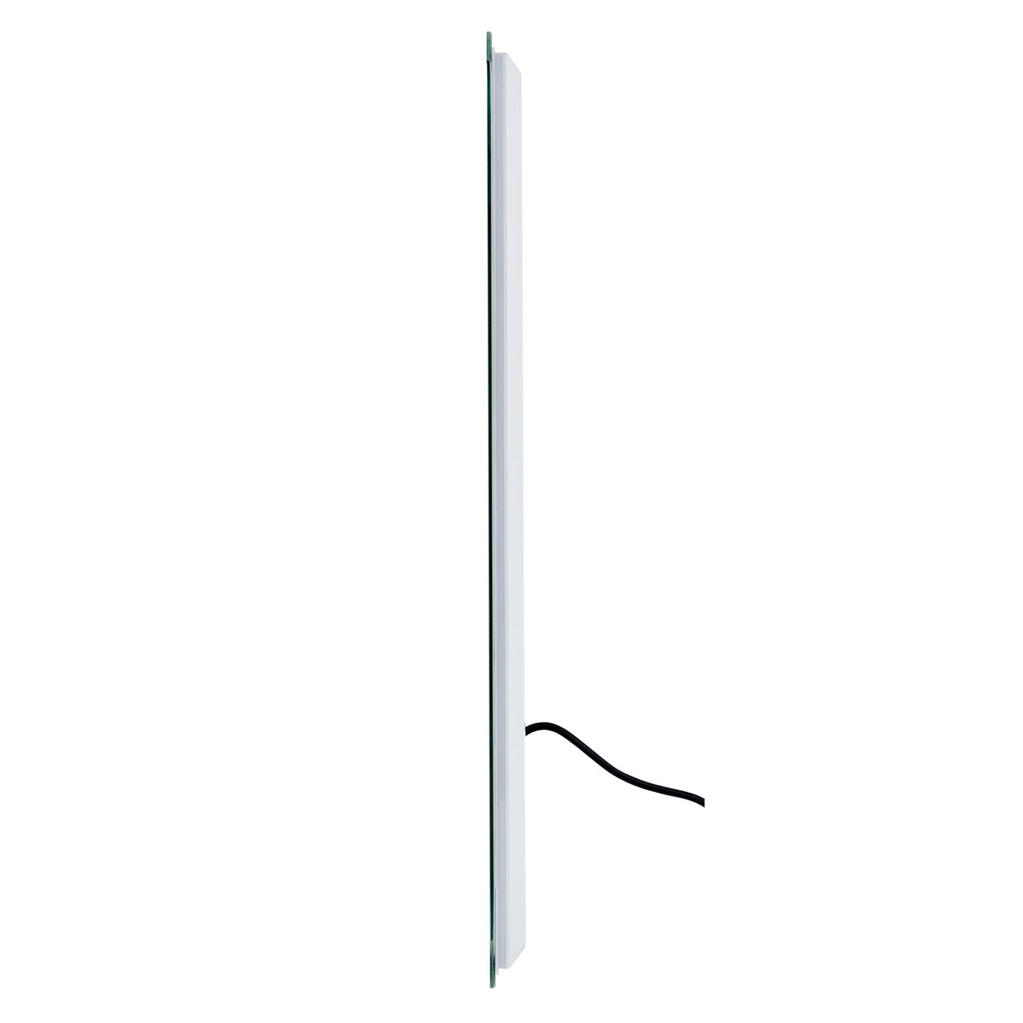 LED-Badezimmerspiegel, 3 Farben, beschlagfrei, Wandmontage, Schminkspiegel, 50 x 70 cm