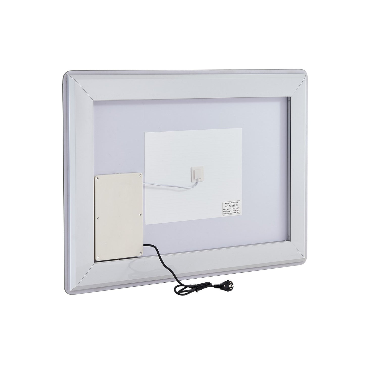 LED-Badezimmerspiegel, 3 Farben, beschlagfrei, Wandmontage, Schminkspiegel, 70 x 100 cm