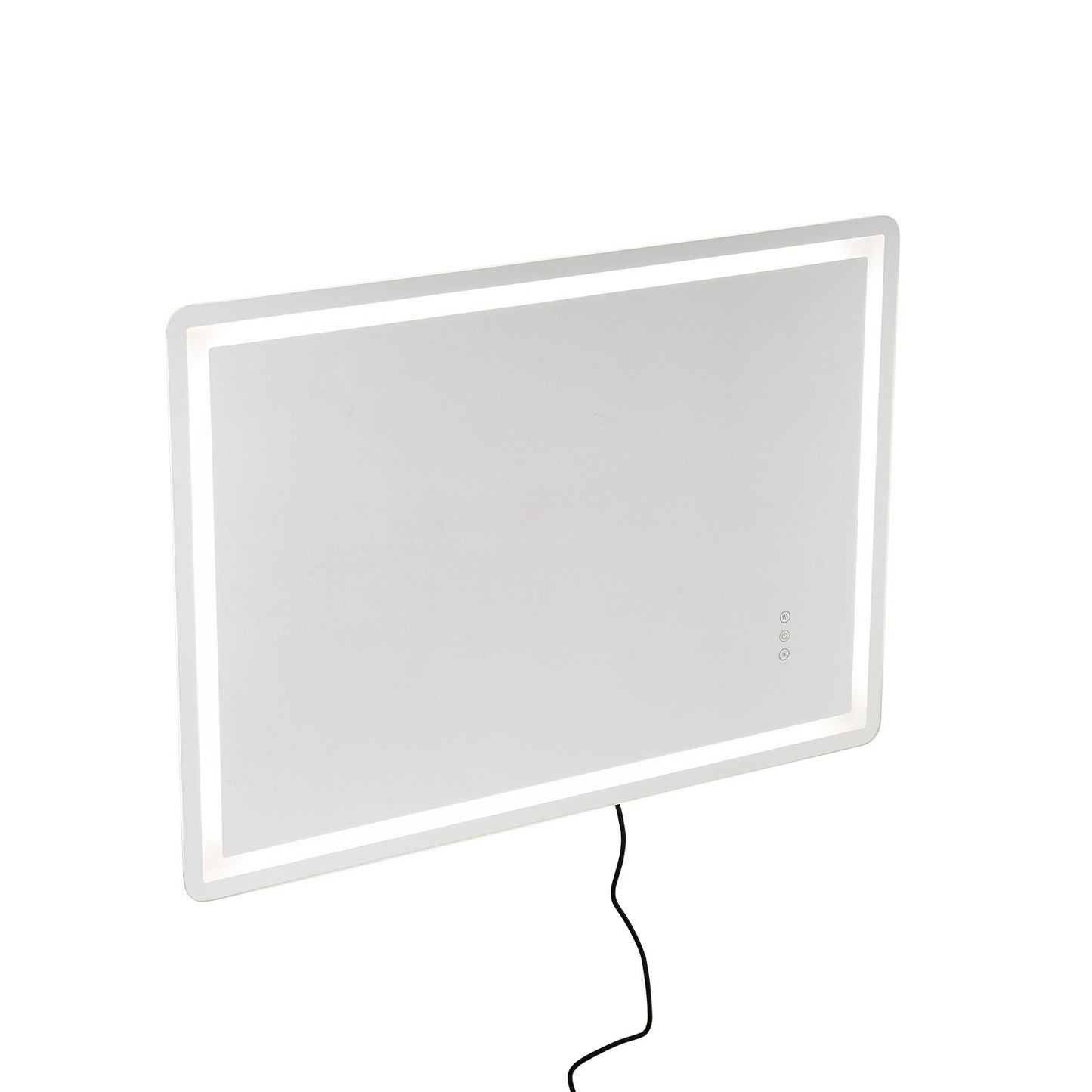 LED-Badezimmerspiegel, 3 Farben, beschlagfrei, Wandmontage, Schminkspiegel, 70 x 100 cm