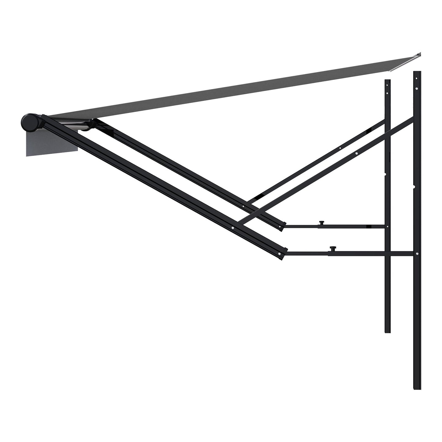 18' Ersättningsmarkis för husbilar Elektrisk släpmarkis för de flesta DC12V husbilar