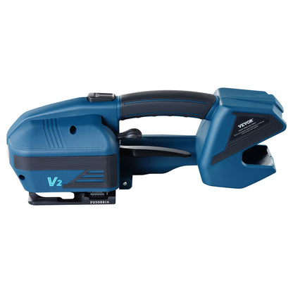 Automatic electric strapping machine for PP/PET 0.35"-0.63" strap