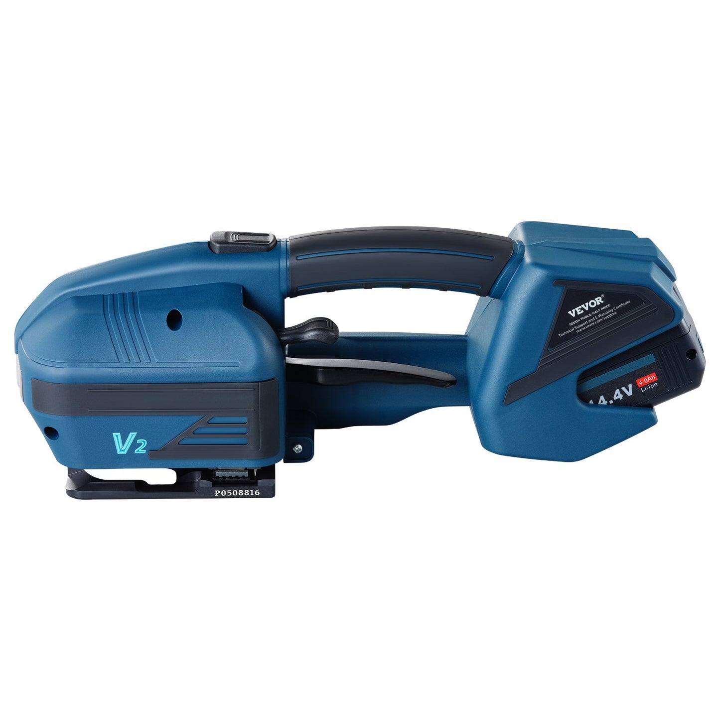 Automatic electric strapping machine for PP/PET 0.35"-0.63" strap