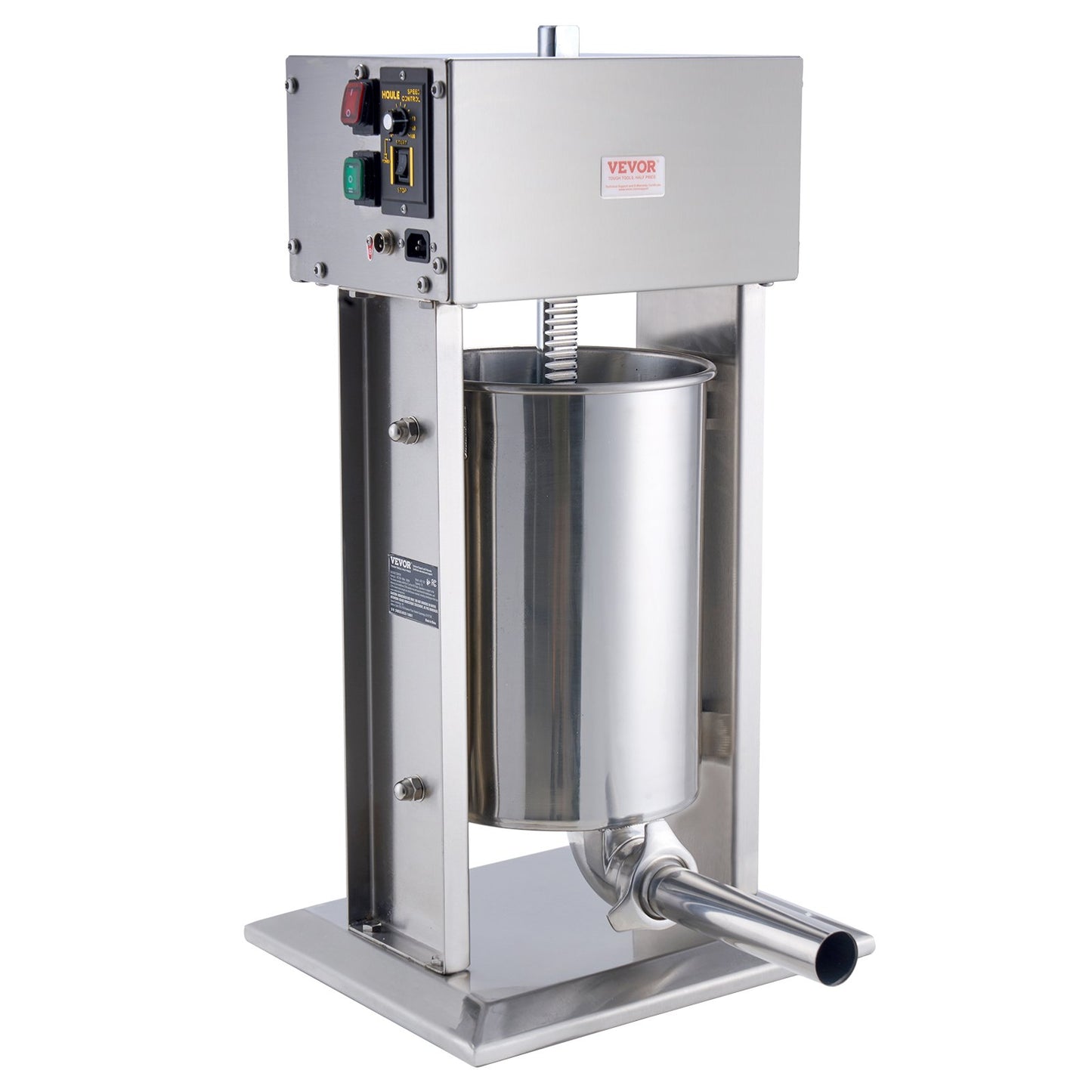 Electric Sausage Stuffer 12 L Vertical Meat Filler 304 Stainless Steel