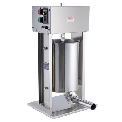 Electric Sausage Stuffer 12 L Vertical Meat Filler 304 Stainless Steel