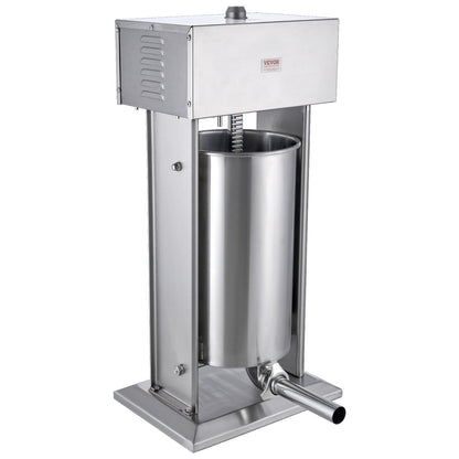 Electric Sausage Stuffer 25 L Vertical Meat Filler 304 Stainless Steel