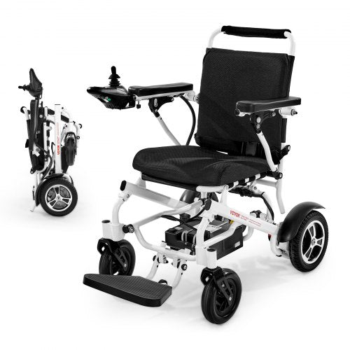 Electric Wheelchair 136 kg Capacity Foldable Light Terrain 21 km