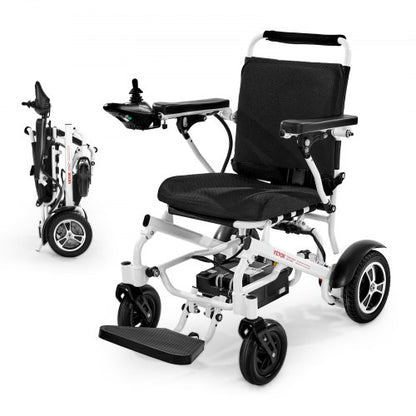 Electric Wheelchair 136 kg Capacity Foldable Light Terrain 21 km