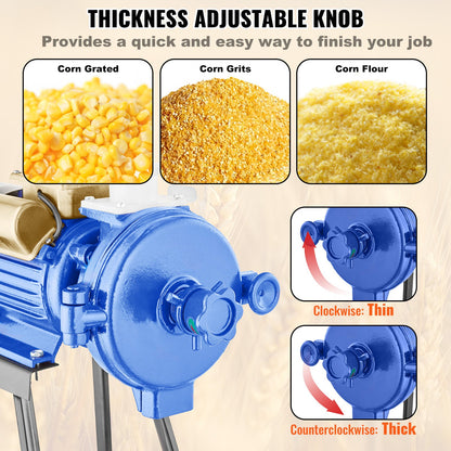 3000W electric grain mill corn wheat flour grain mill dry mill
