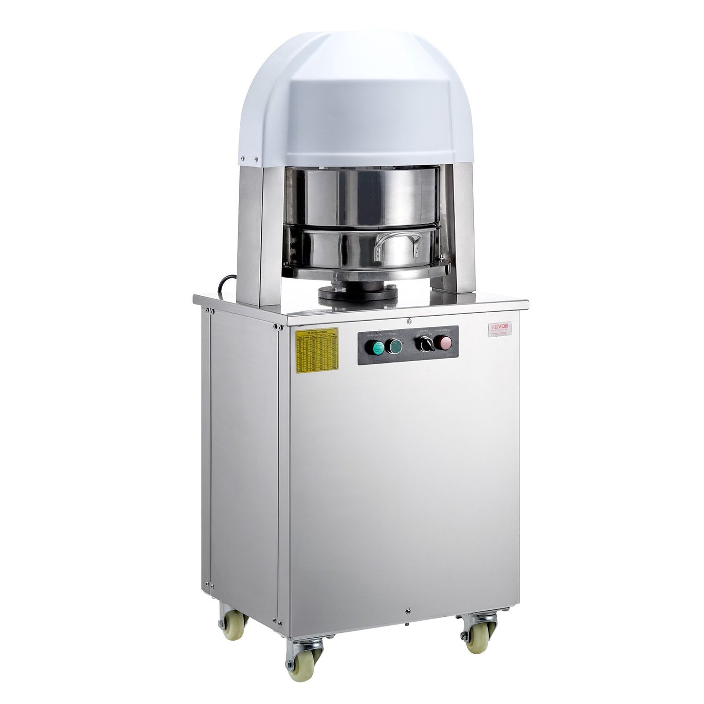 Electric Dough Divider 20 PCS Automatic Dough Cutter Bread Machine for Bakery