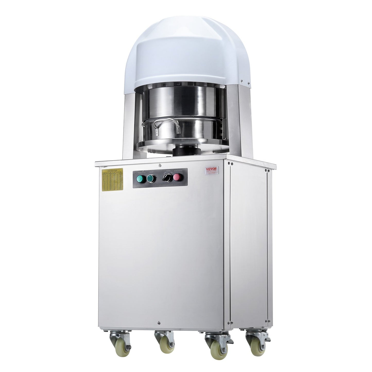 Electric Dough Divider 20 PCS Automatic Dough Cutter Bread Machine for Bakery