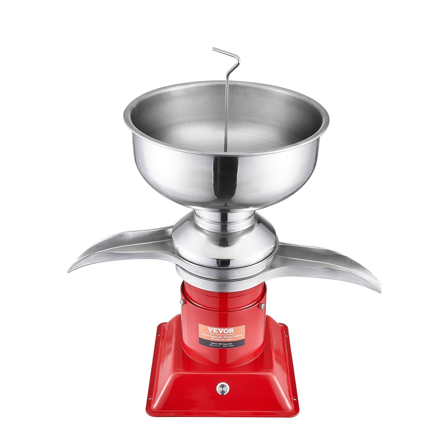 Milchcreme-Zentrifugalabscheider, elektrischer Sahneabscheider, 100 l/h, 100–240 V