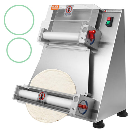 15 Inch Pizza Dough Roller Sheeter Automatic Commercial Pizza Dough Press
